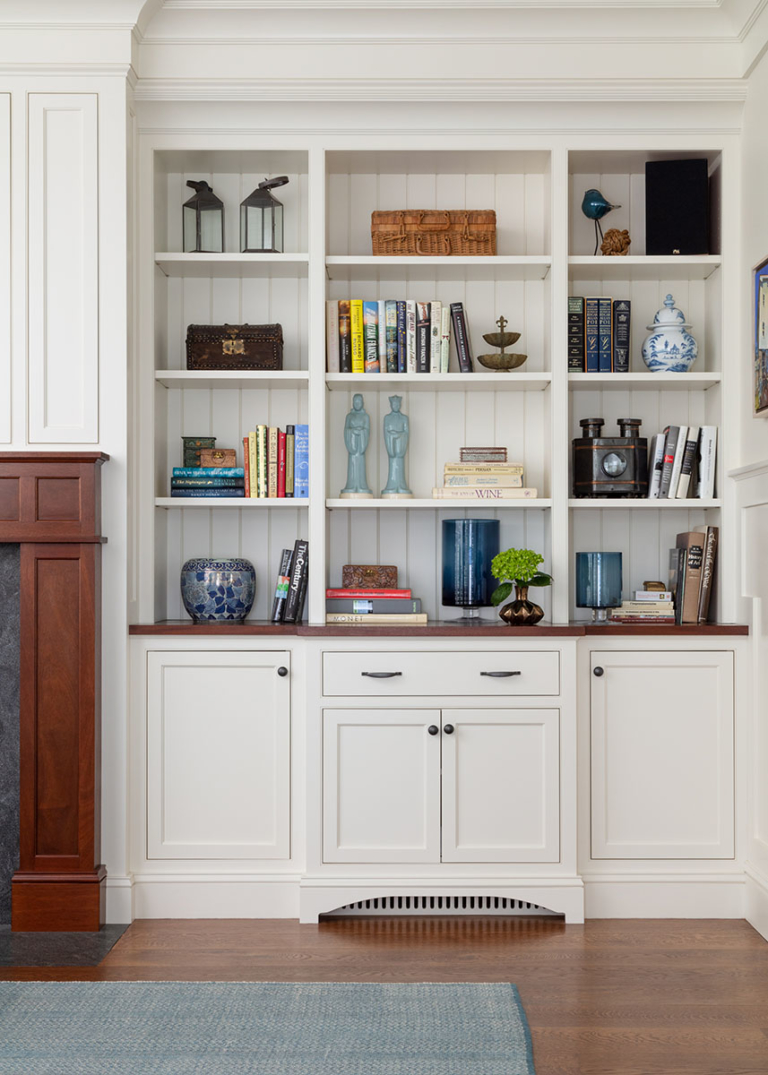 built-ins with books