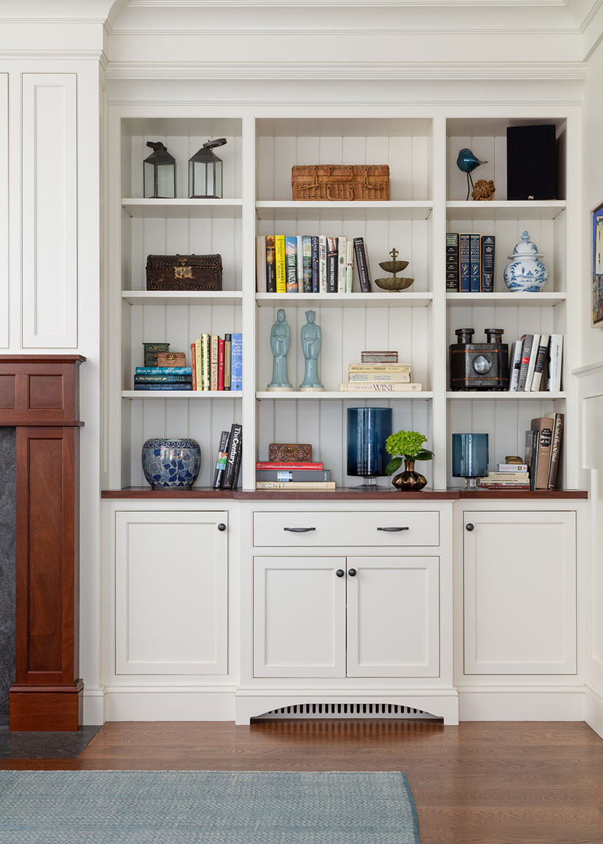 built-ins with books
