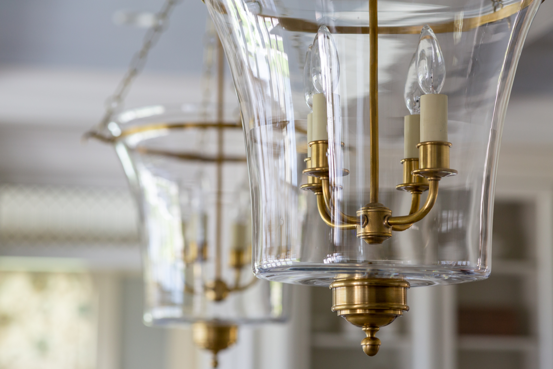 lighting details in custom kitchen