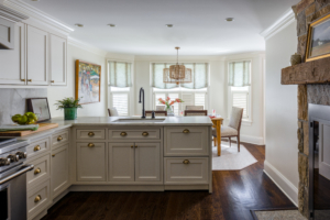 interior design project in Ridgefield CT, kitchen sink and counters