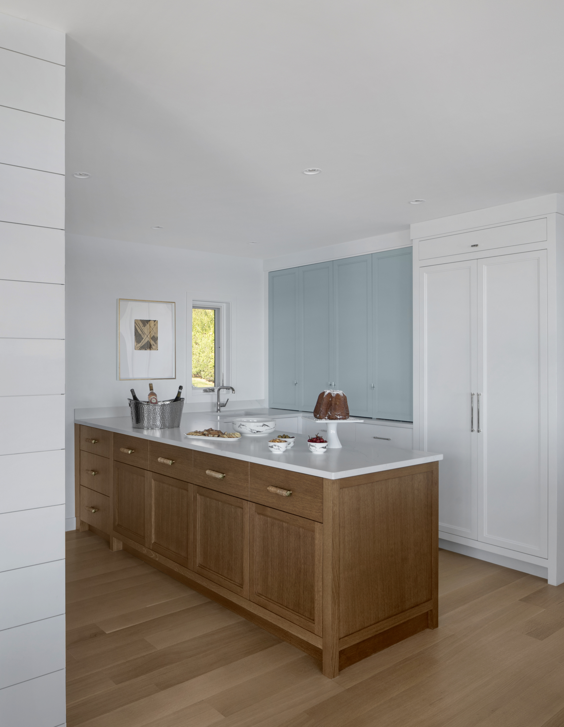 Butler's Pantry with modern cabinetry