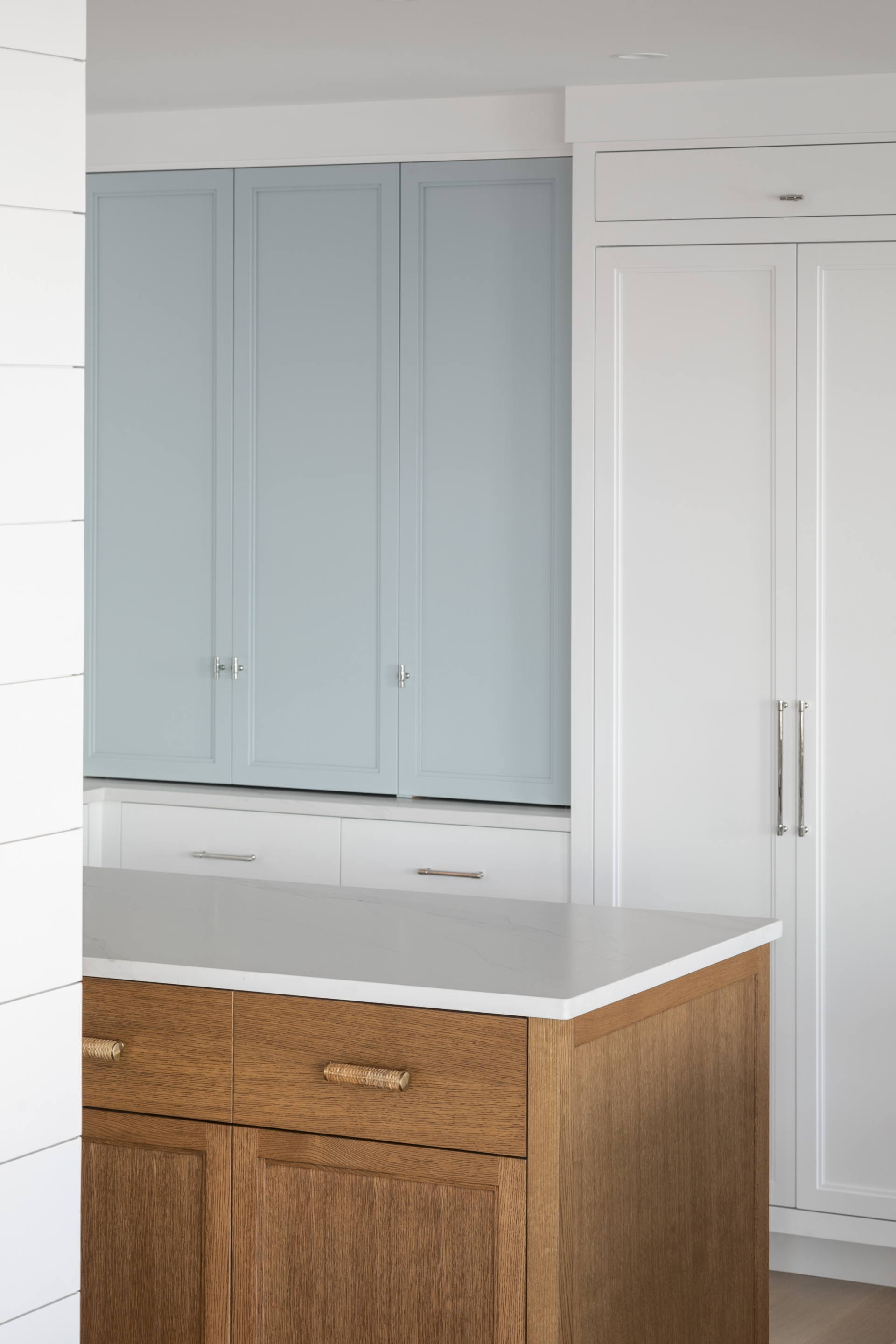 Butler's Pantry with modern cabinetry