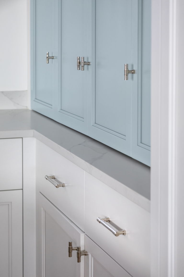 Butler's Pantry with modern cabinetry
