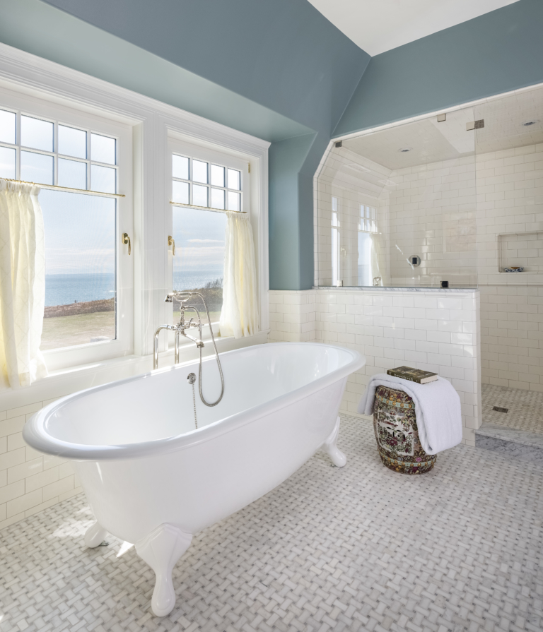 Owner's bathroom with large soak tub