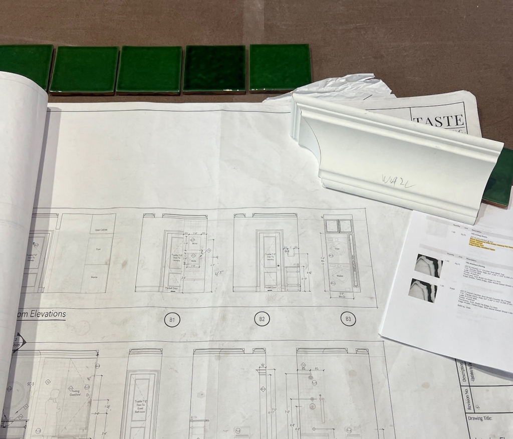 Plans for a prewar apartment renovation on the Upper West Side