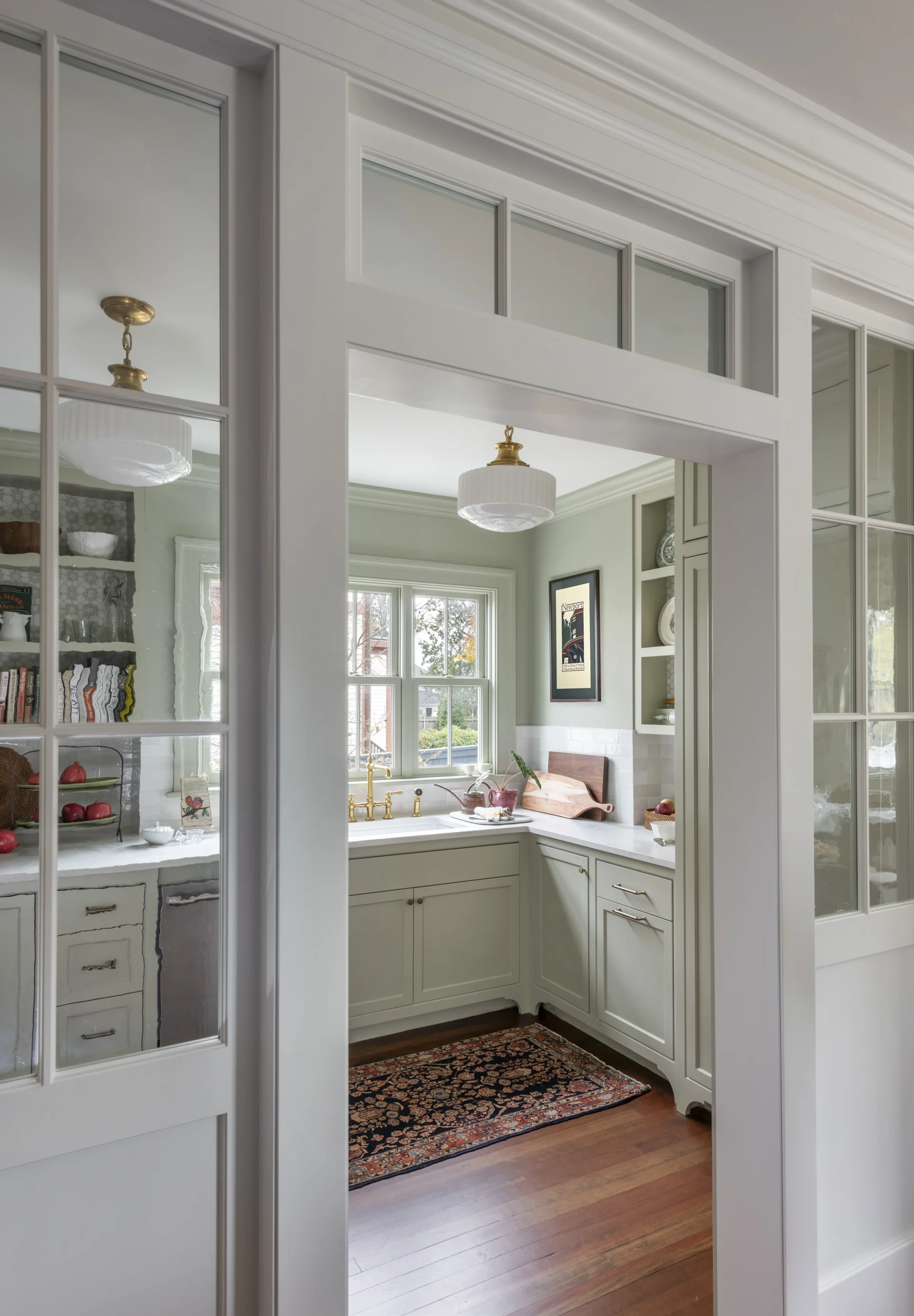 Kitchen scullery in a Newport historic renovation project by Taste Design