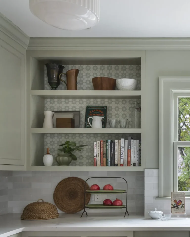 Kitchen butlers pantry in a Newport historic renovation project by Taste Design
