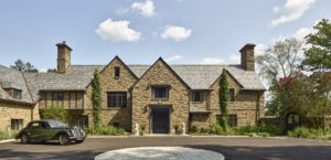 Front of an Irvine and Durham home in Gladwyne, PA